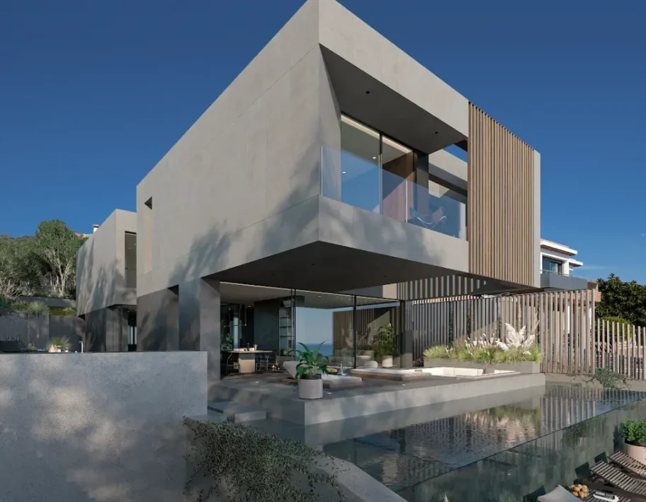 Villa transparencia
